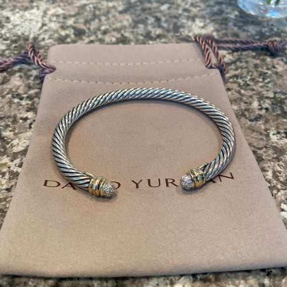 David Yurman Classic Cable Bracelet with Diamonds